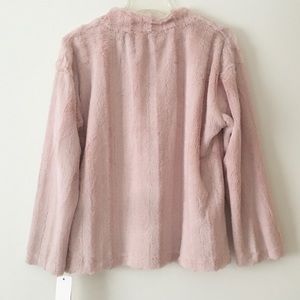 NWT Soft Light Pink Long Sleeved Top